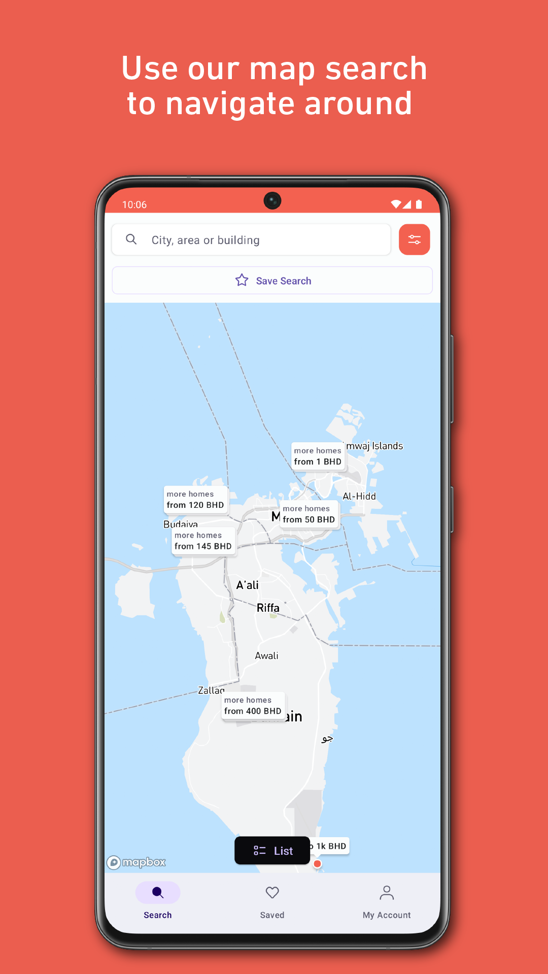 Bahrain Map App