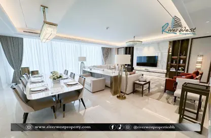 Penthouse - 3 Bedrooms - 5 Bathrooms for rent in Bahrain Bay - Capital Governorate