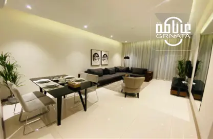 Living / Dining Room image for: Apartment - 2 Bedrooms - 2 Bathrooms for rent in Hidd - Muharraq Governorate, Image 1