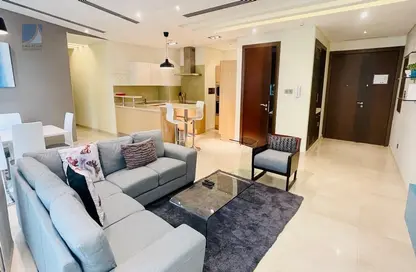 Apartment - 2 Bedrooms - 3 Bathrooms for rent in Reef Island - Capital Governorate