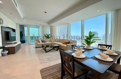 Apartment - 2 Bedrooms - 3 Bathrooms for rent in Bahrain Financial Harbour - Manama - Capital Governorate