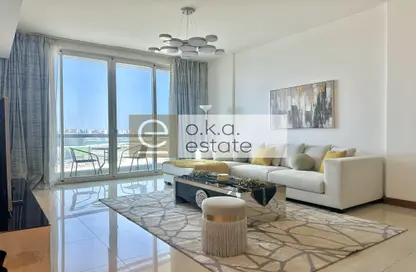 Apartment - 1 Bedroom - 2 Bathrooms for rent in The Treasure - Dilmunia Island - Muharraq Governorate