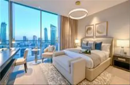 Apartment - 1 Bedroom - 1 Bathroom for rent in Bahrain Bay - Capital Governorate