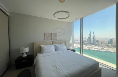 Apartment - 2 Bedrooms - 3 Bathrooms for rent in Bahrain Bay - Capital Governorate