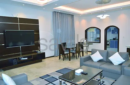 Short Term  and  Hotel Apartment - 2 Bedrooms - 3 Bathrooms for rent in Al Juffair - Capital Governorate