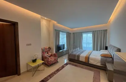 Room / Bedroom image for: Apartment - 3 Bedrooms - 4 Bathrooms for sale in Reef Island - Capital Governorate, Image 1