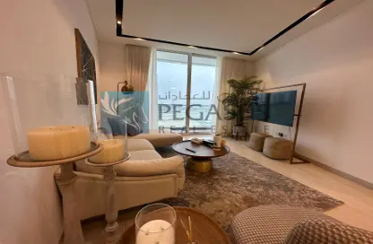Living Room image for: Apartment - 2 Bedrooms - 2 Bathrooms for sale in Water Garden City - Manama - Capital Governorate, Image 1