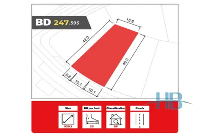 Land - Studio for sale in Sarat - Diyar Al Muharraq - Muharraq Governorate