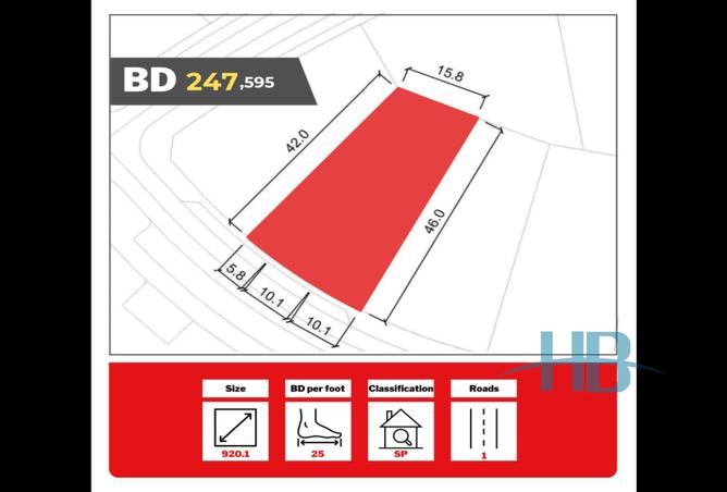 Land - Studio for sale in Sarat - Diyar Al Muharraq - Muharraq Governorate