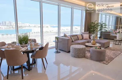 Apartment - 2 Bedrooms - 3 Bathrooms for rent in Canal View - Dilmunia Island - Muharraq Governorate