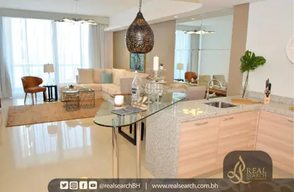 Apartment - 1 Bedroom - 2 Bathrooms for rent in The Treasure - Dilmunia Island - Muharraq Governorate