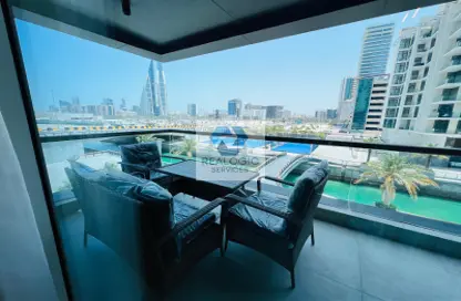 Apartment - 1 Bathroom for sale in Bahrain Financial Harbour - Manama - Capital Governorate