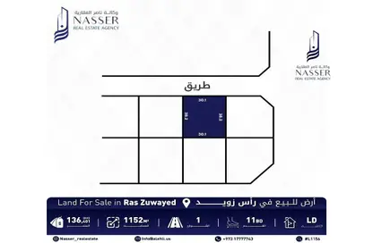 أرض - استوديو للبيع في عسكر - المحافظة الجنوبية