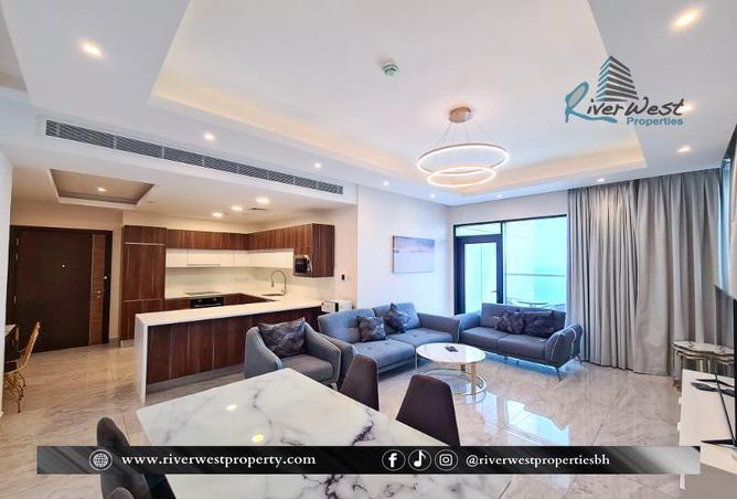 Apartment - 2 Bedrooms - 3 Bathrooms for rent in Al Juffair - Capital Governorate