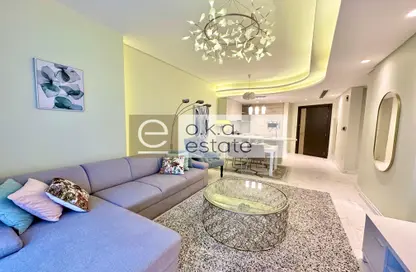 Apartment - 1 Bedroom - 1 Bathroom for rent in Bahrain Bay - Capital Governorate