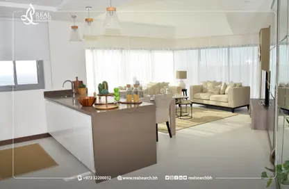 Apartment - 2 Bedrooms - 3 Bathrooms for rent in Durrat Marina - Durrat Al Bahrain - Southern Governorate