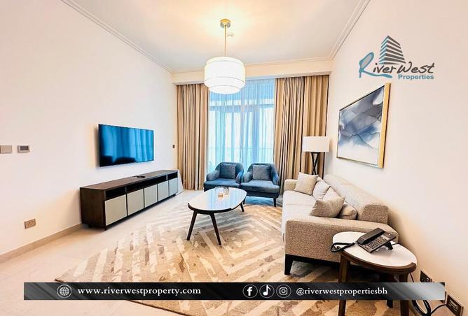 Apartment - 1 Bedroom - 2 Bathrooms for rent in Marassi Al Bahrain - Diyar Al Muharraq - Muharraq Governorate