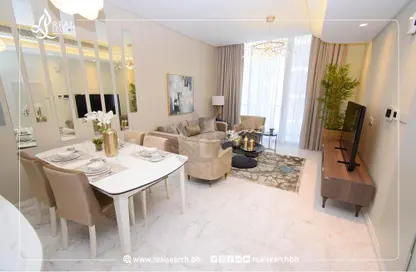 Apartment - 1 Bedroom - 1 Bathroom for rent in Bahrain Bay - Capital Governorate