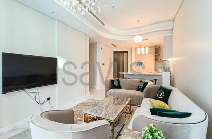 Apartment - 1 Bedroom - 1 Bathroom for rent in Bahrain Bay - Capital Governorate