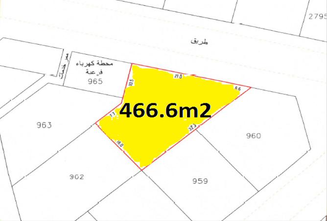 Land - Studio for sale in Diyar Al Muharraq - Muharraq Governorate