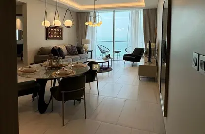 Apartment - 1 Bedroom - 1 Bathroom for rent in Bahrain Bay - Capital Governorate