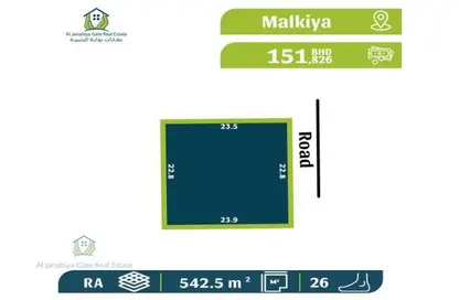 2D Floor Plan image for: Land - Studio for sale in Malkiyah - Northern Governorate, Image 1