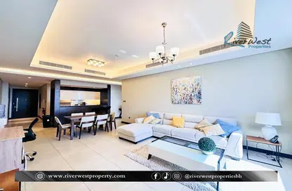 Apartment - 2 Bedrooms - 3 Bathrooms for rent in Al Juffair - Capital Governorate