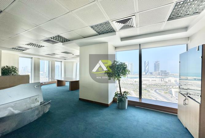 Office Space - Studio - 2 Bathrooms for rent in Manama Downtown - Manama - Capital Governorate