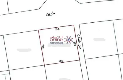 2D Floor Plan image for: Land - Studio for sale in Maqabah - Northern Governorate, Image 1