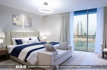 Apartment - 2 Bedrooms - 2 Bathrooms for rent in Bahrain Bay - Capital Governorate