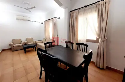 Living / Dining Room image for: Apartment - 3 Bedrooms - 2 Bathrooms for rent in Al Burhama - Manama - Capital Governorate, Image 1