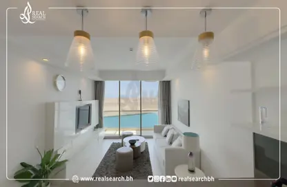 Apartment - 1 Bedroom - 2 Bathrooms for rent in Durrat Marina - Durrat Al Bahrain - Southern Governorate