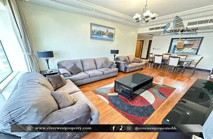 Apartment - 2 Bedrooms - 3 Bathrooms for rent in Abraj Al Lulu - Manama - Capital Governorate